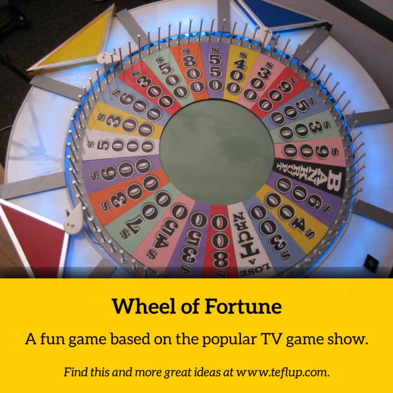 wheel of fortune things 3 words