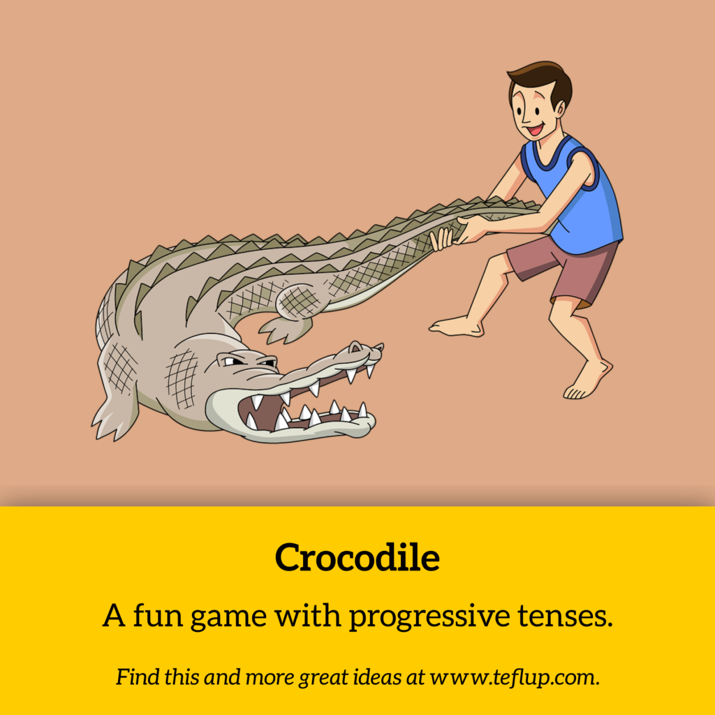 charades game crocodile